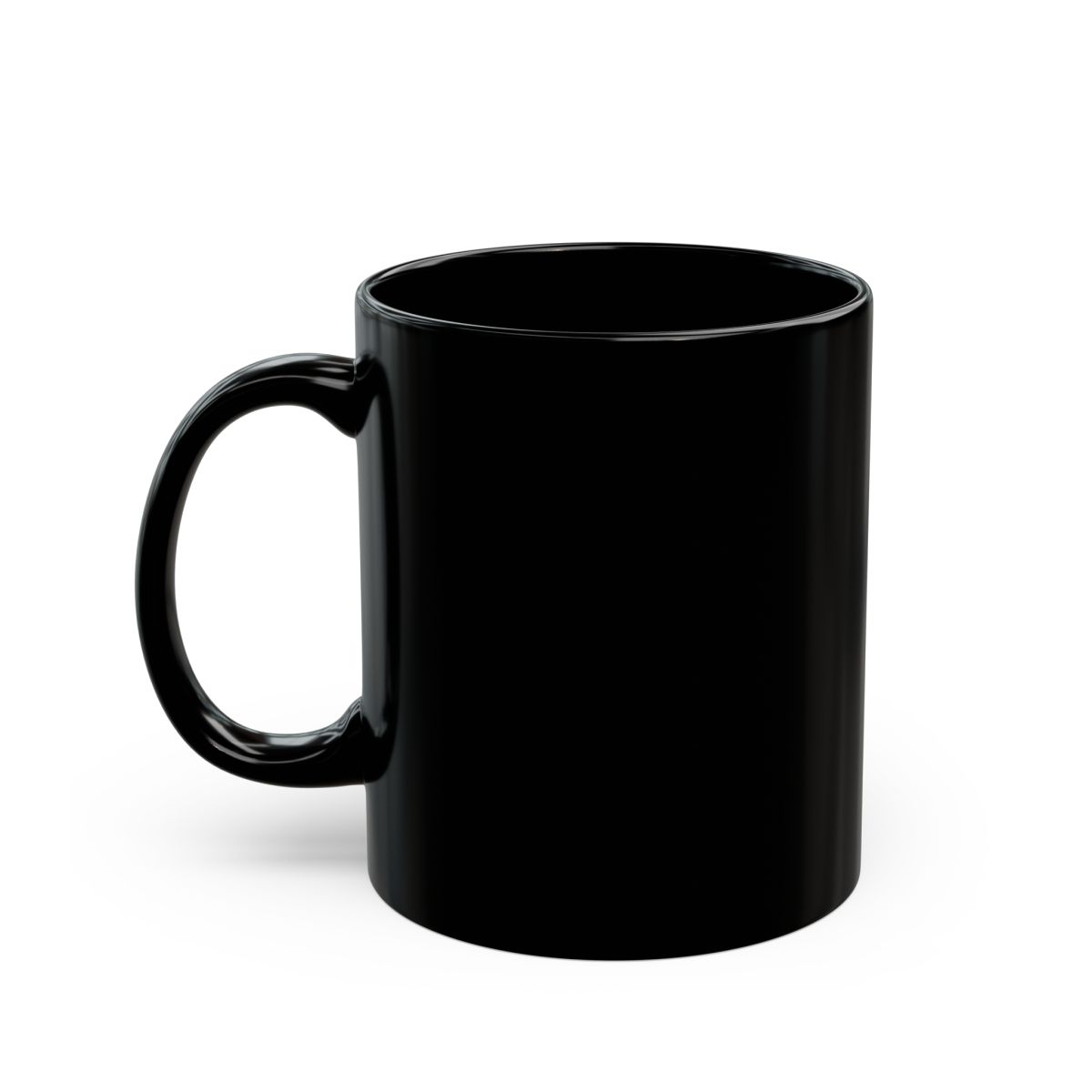 Know Your Enemy mug | Black Ceramic Mug | Know Your Enemy Podcast - alternate angle 2, merchandise
