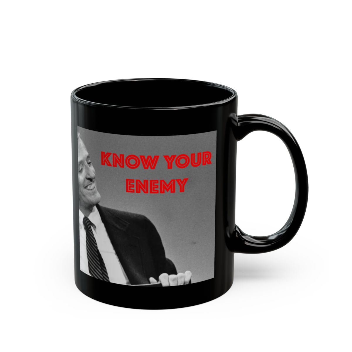 Know Your Enemy mug | Black Ceramic Mug | Know Your Enemy Podcast — official Know Your Enemy Mugs & Drinkware