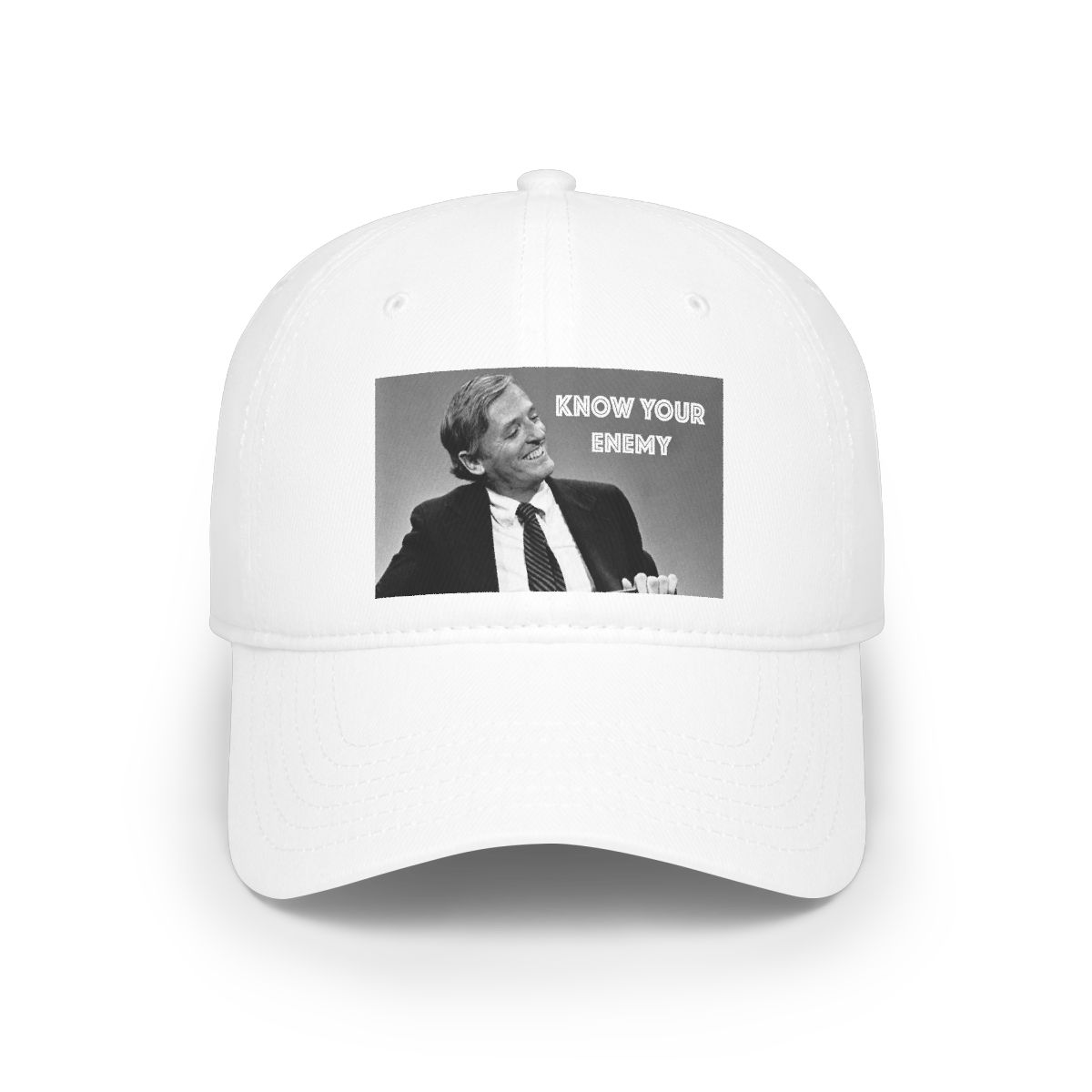 Know Your Enemy baseball cap | Retro Black and White Photo | Know Your Enemy Podcast — official Know Your Enemy Hats & Caps