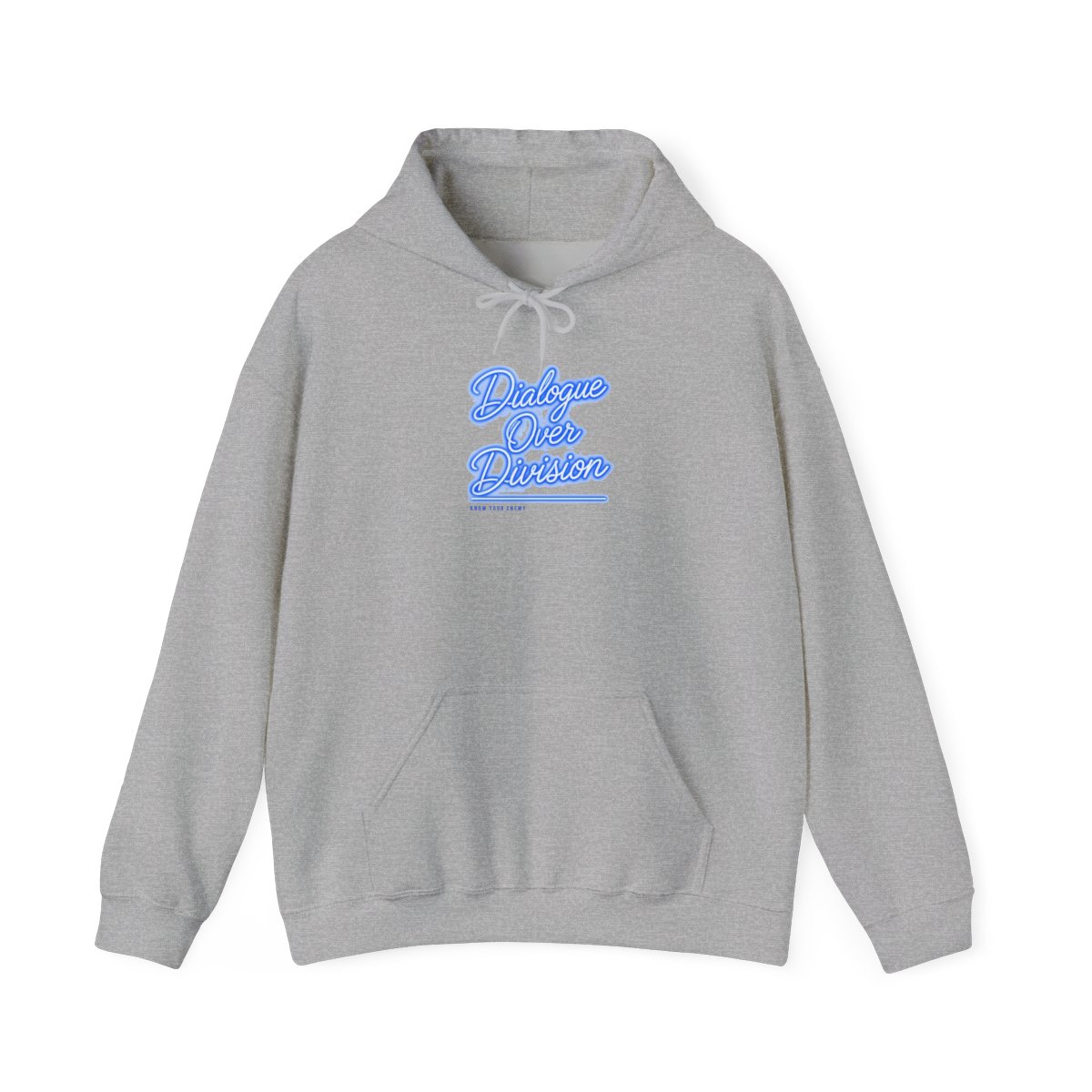 Know Your Enemy "Dialogue Over Division" Hoodie - alternate angle 3, merchandise